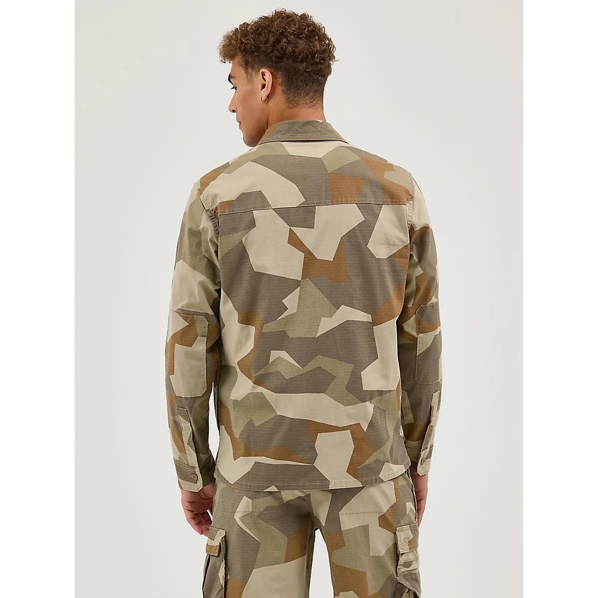 Men's Utility Overshirt in Geo Product Image