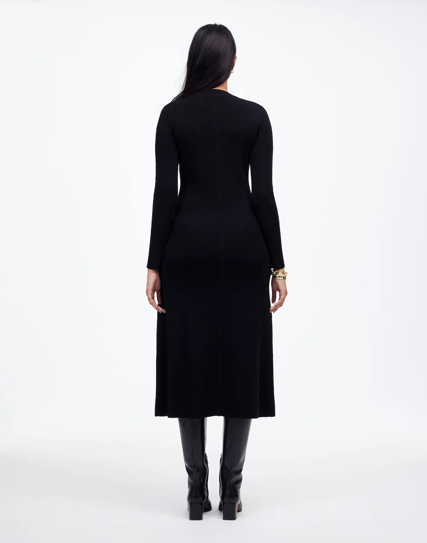 Merino Wool Sweater Maxi Dress Product Image