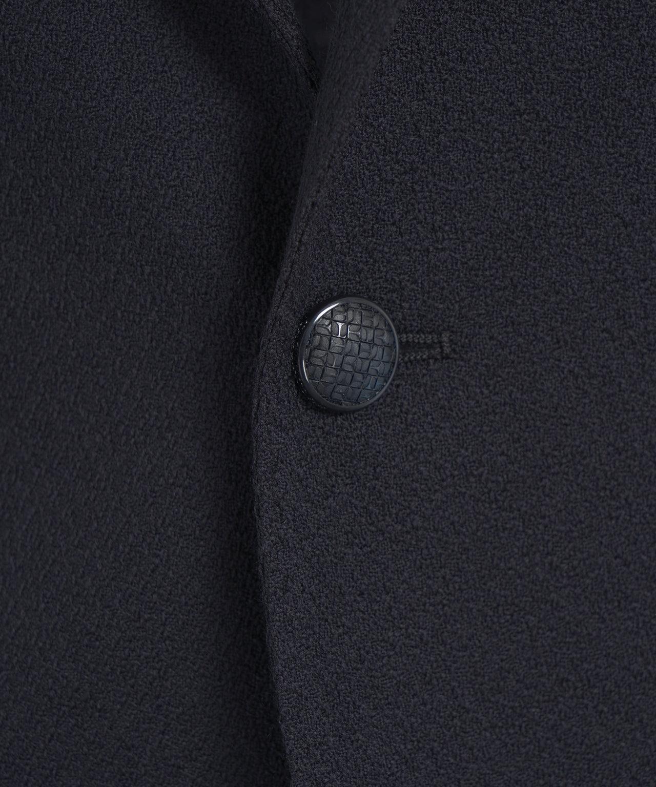 Textured virgin wool blazer Product Image