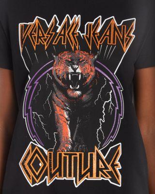 Embellished Printed Tee Product Image