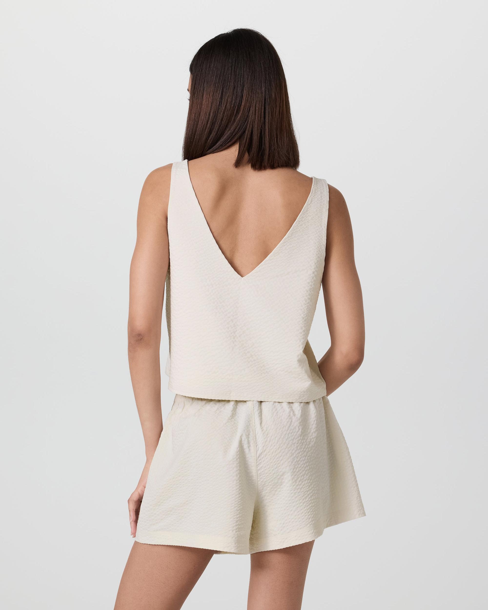 Villa Textured Crop Tank Product Image