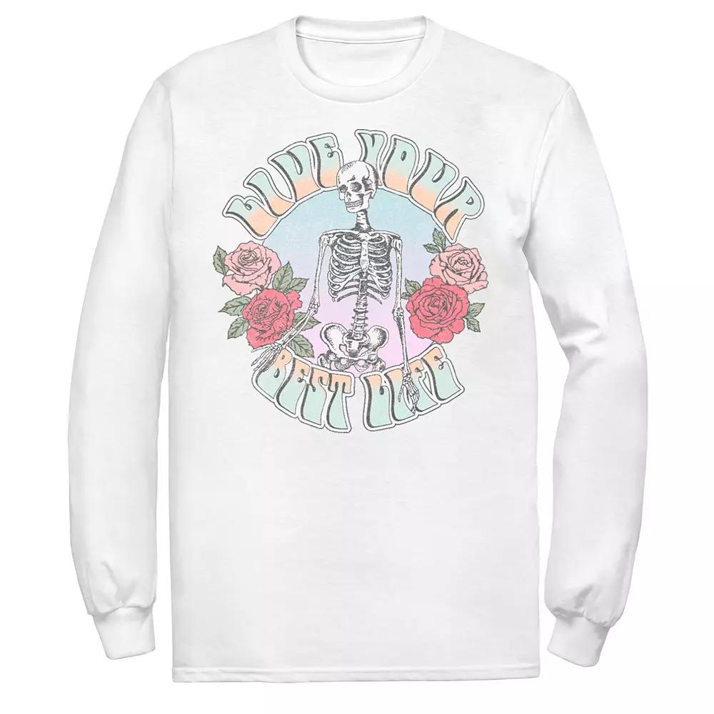 Men's Fifth Sun Best Live Skeleton Tee,  Product Image