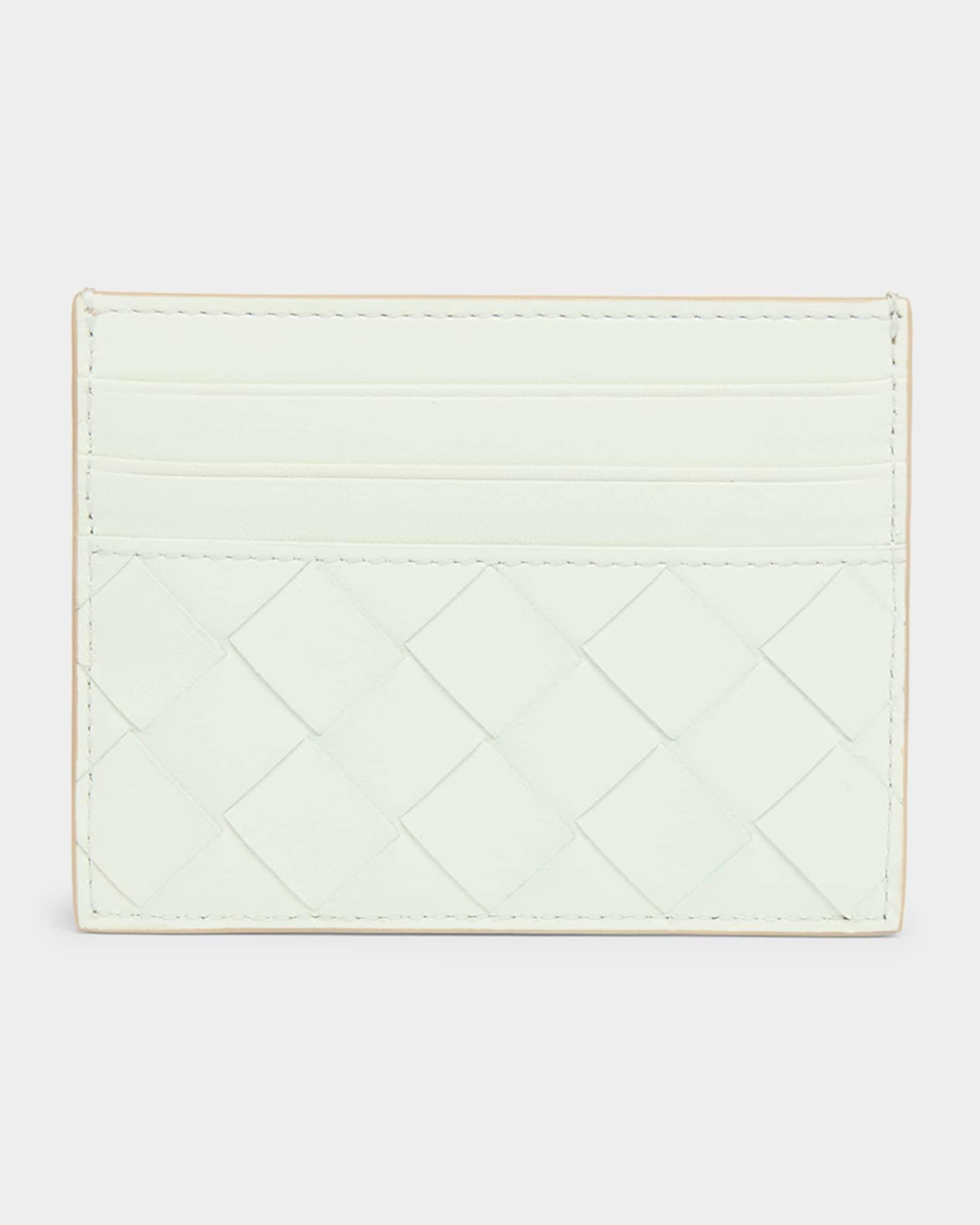 Intrecciato Leather Card Holder Product Image