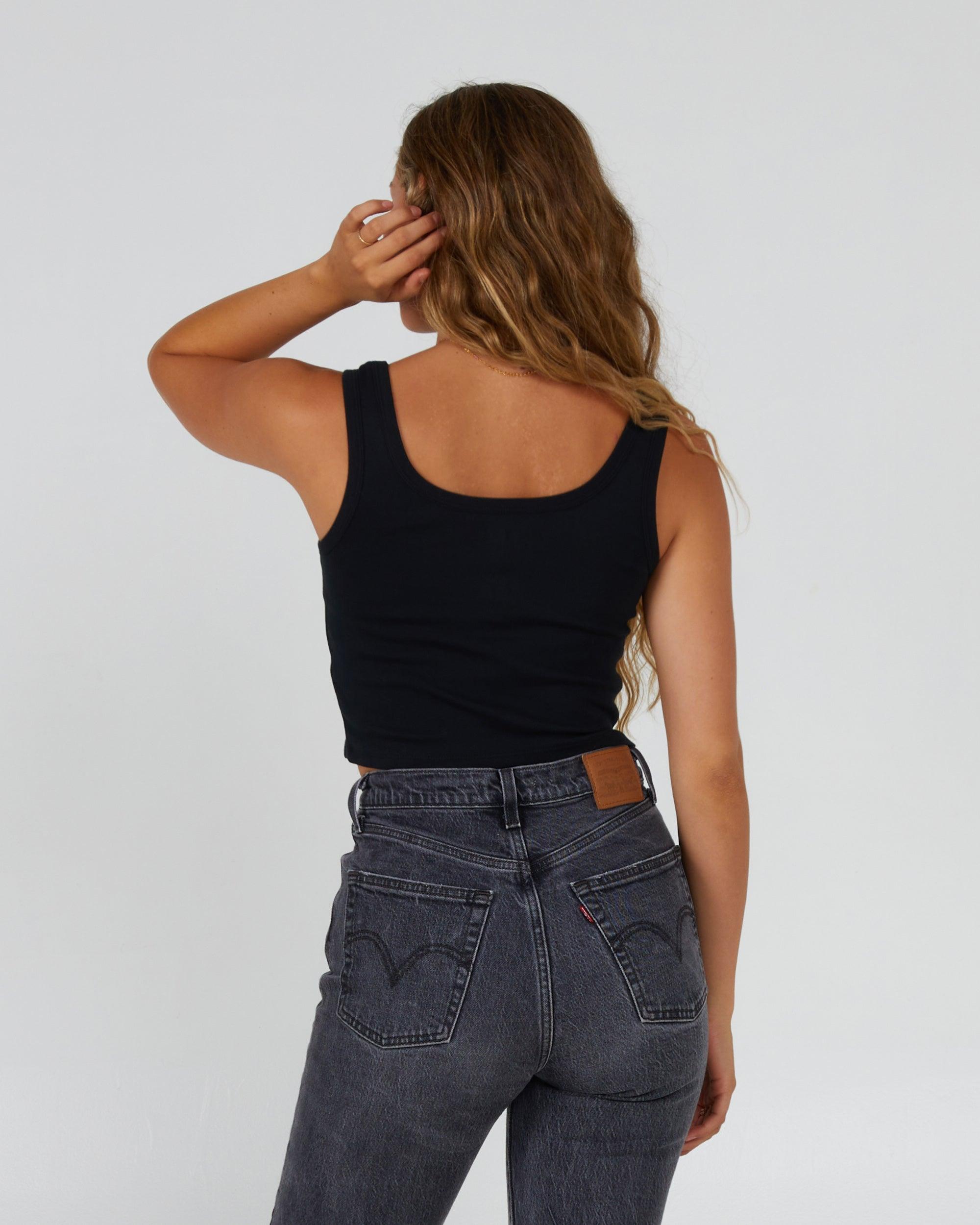 Sundown Tank - Black Female Product Image