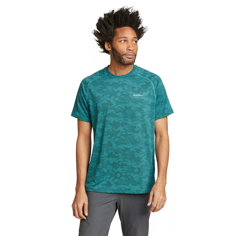 Men's Eddie Bauer Resolution Camo Tee, Size: Medium, Turquoise Product Image