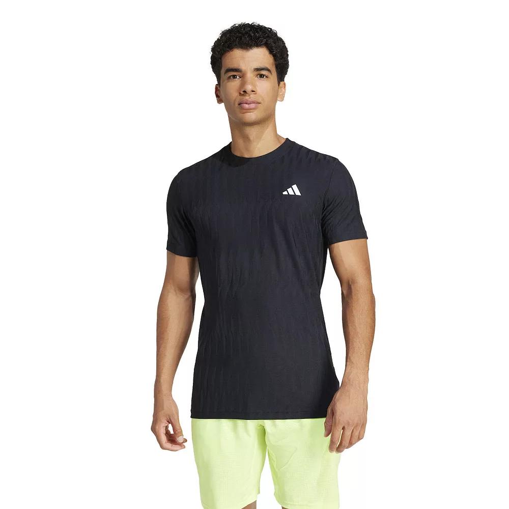 Men's adidas Tennis Climacool+ FreeLift T-Shirt,  Product Image