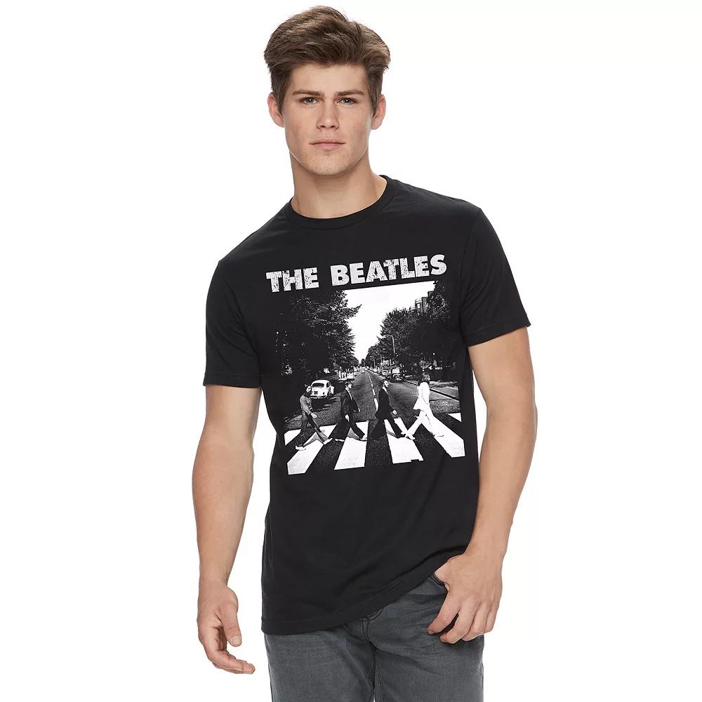 Men's Beatles Abbey Road Tee, Size: XXL, Black Product Image