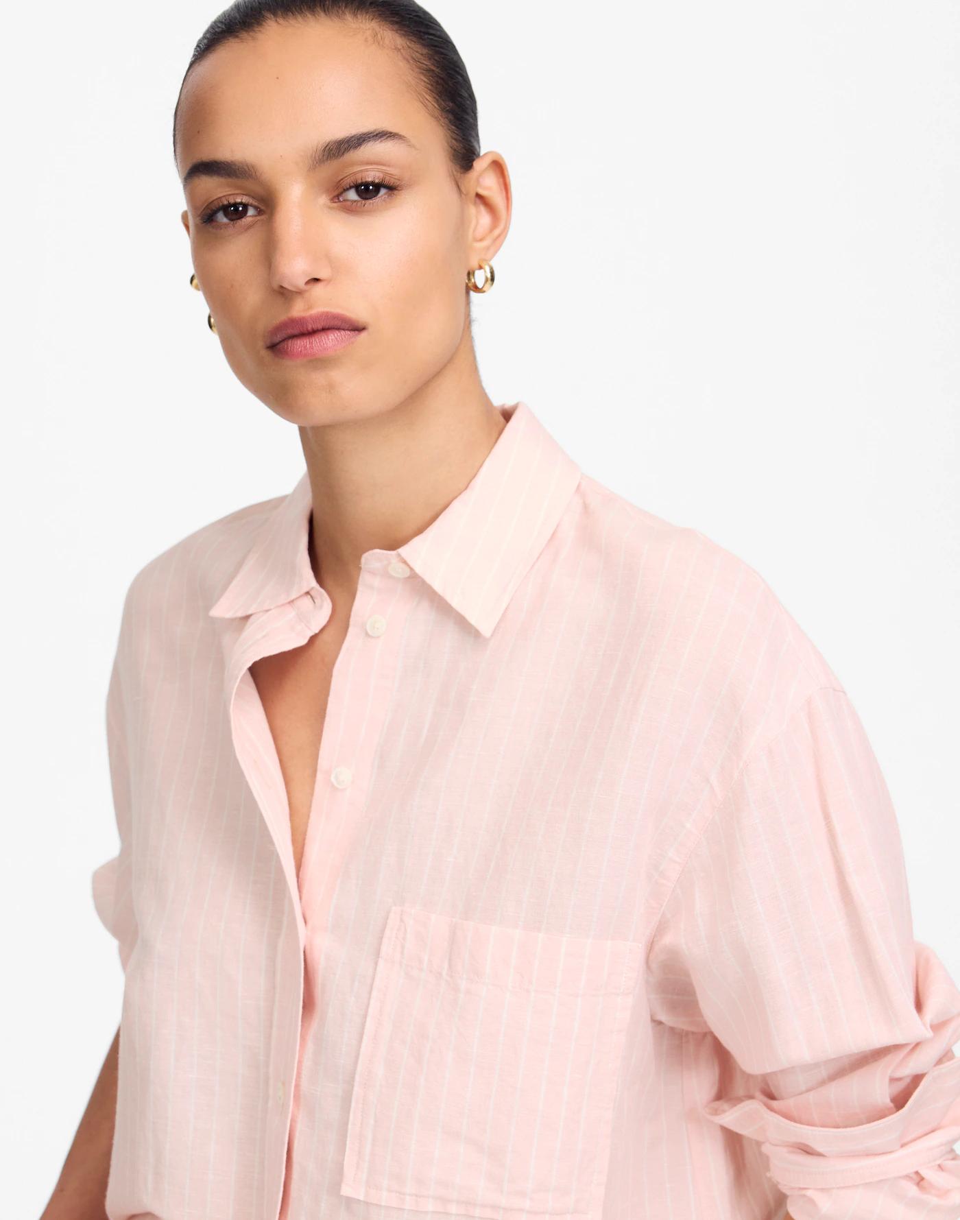 Oversized Button-Up Shirt Product Image