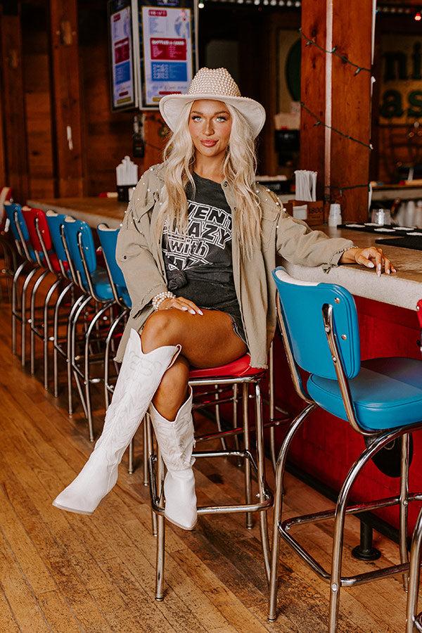 Went Crazy With KISS Vintage-Wash Graphic Tee Product Image