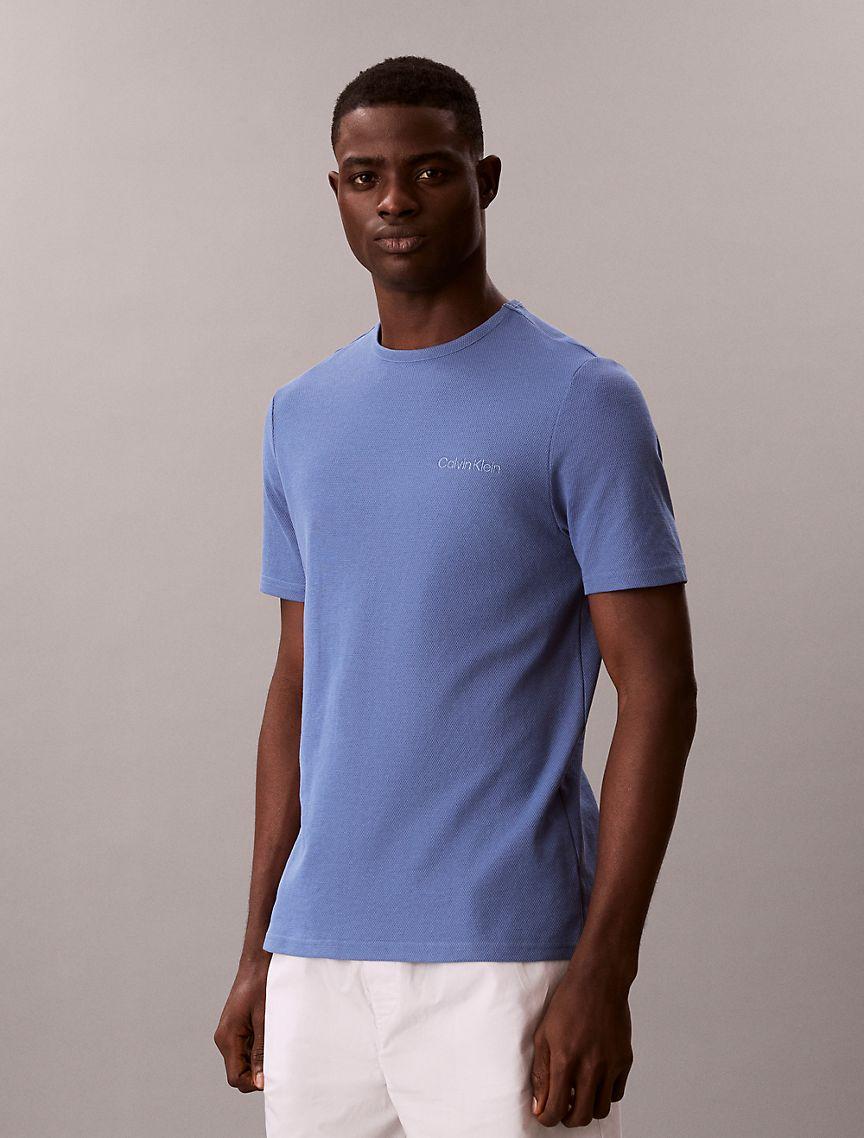 Pique Crewneck Sleep T-Shirt Product Image