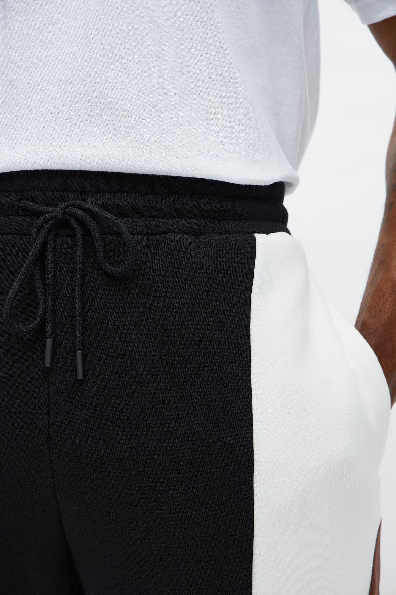 Tyson Paneled Out Relaxed Shorts - Black/combo Male Product Image