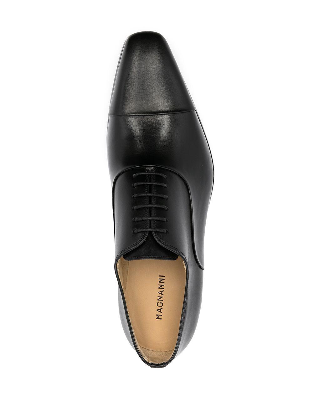 Negro leather Oxford shoes Product Image