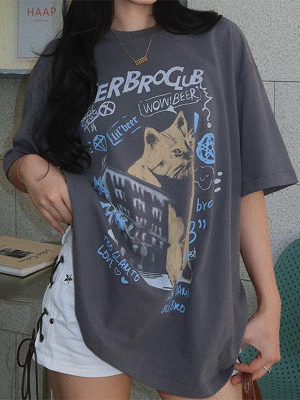 Street Oversized Short Sleeve Tee Product Image