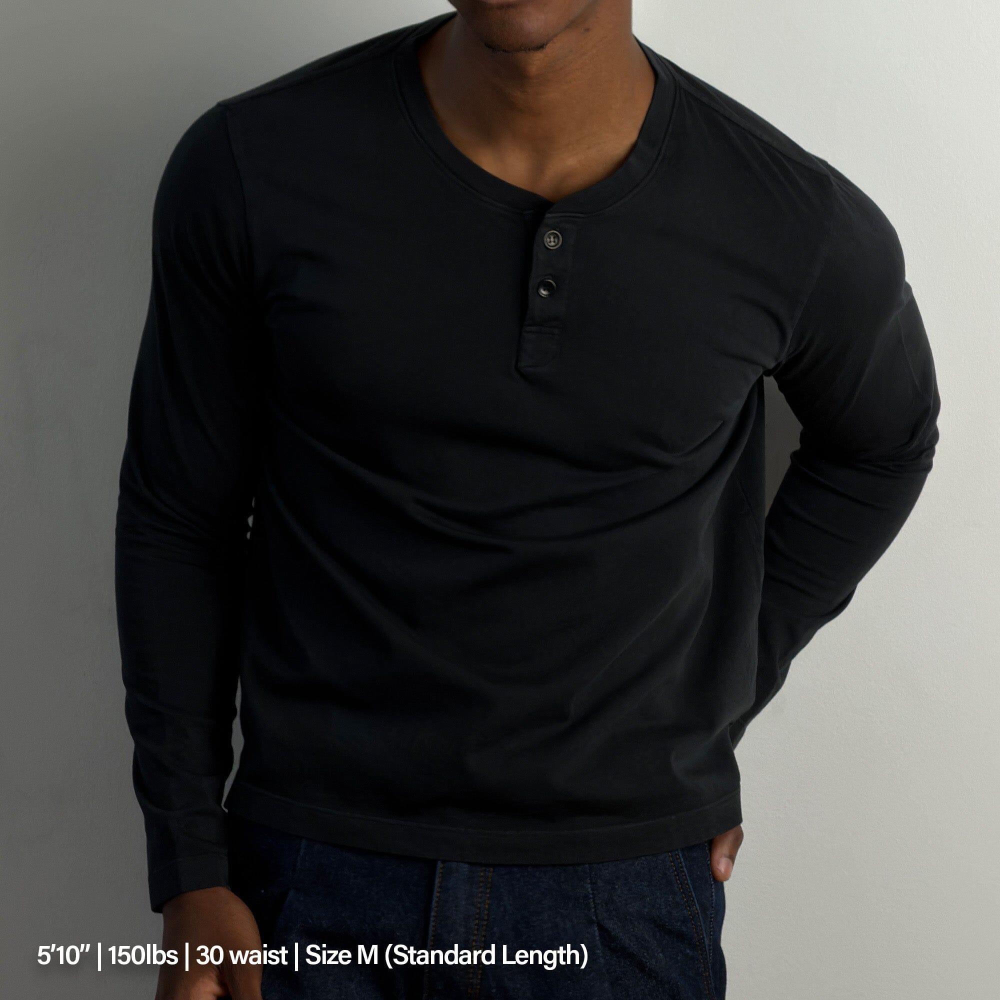 Los Feliz Crop Muscle Tee | Henley Long Sleeve Male Product Image