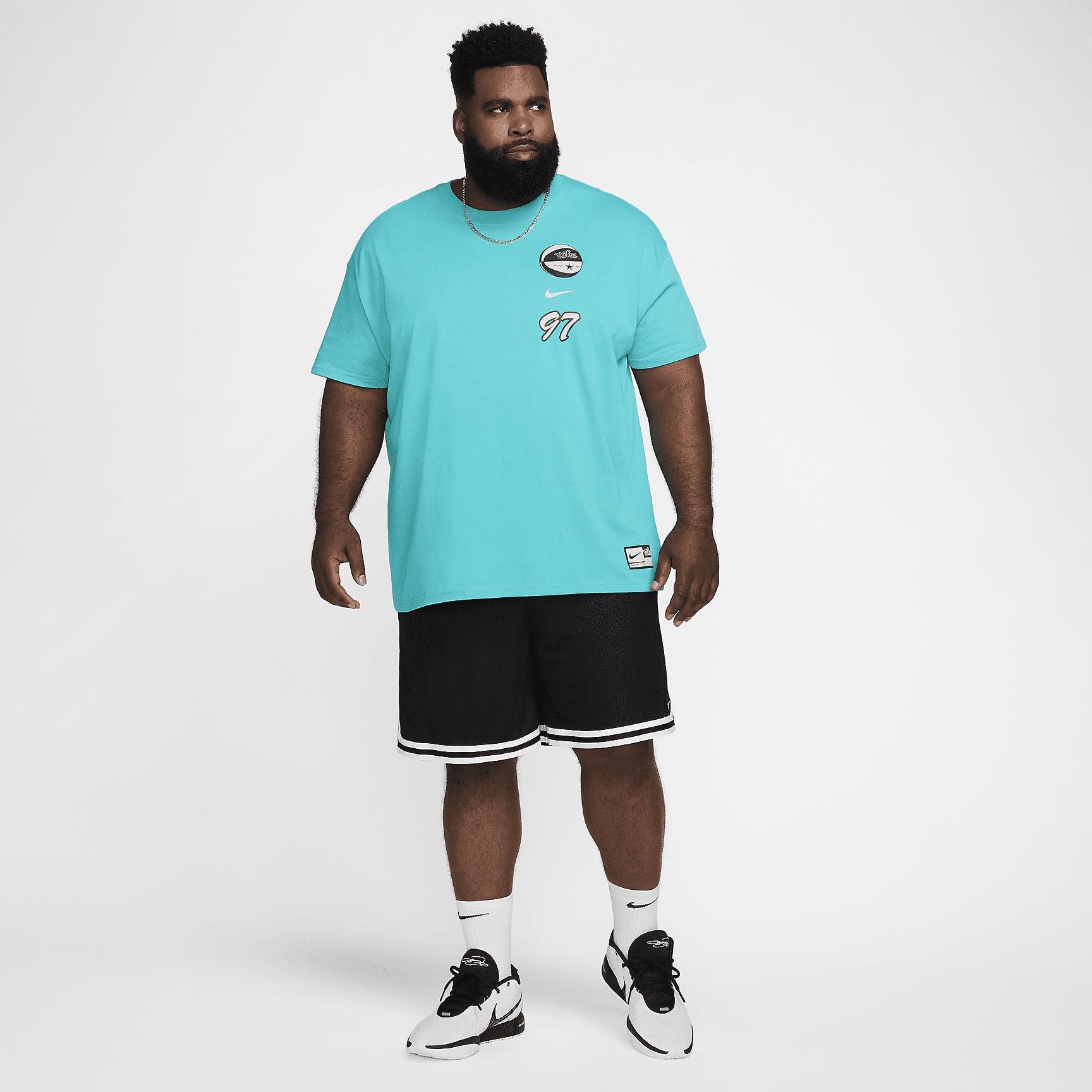 Nike Mens Max90 Basketball T-Shirt | FV8394-345 Product Image