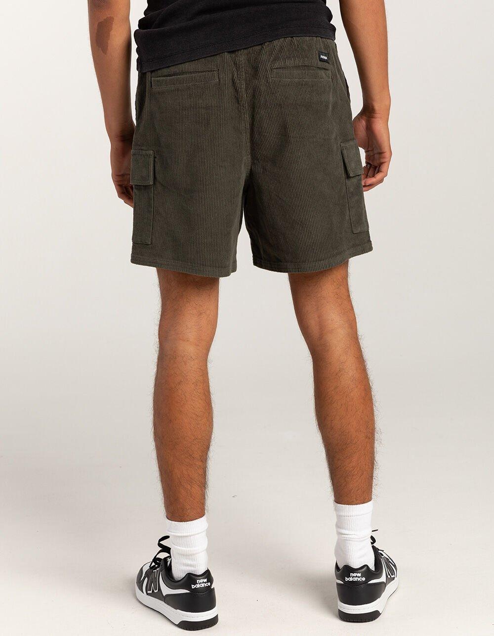 RSQ Mens Cord Cargo Pull On Shorts - SURPLUS Product Image