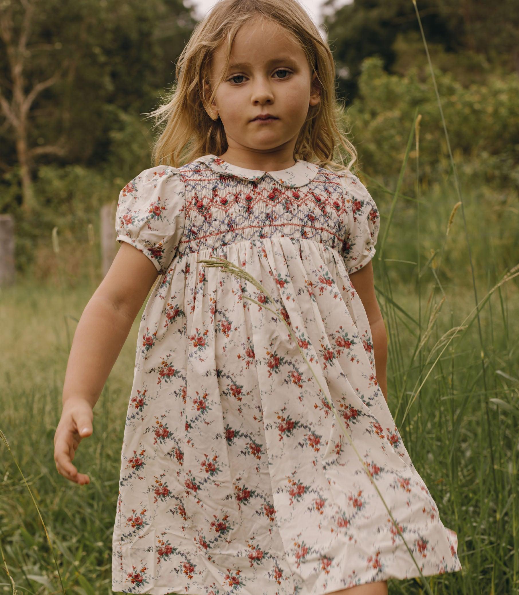 ROSETTE DRESS -- LIBERTY ALESSIA ROSE Product Image