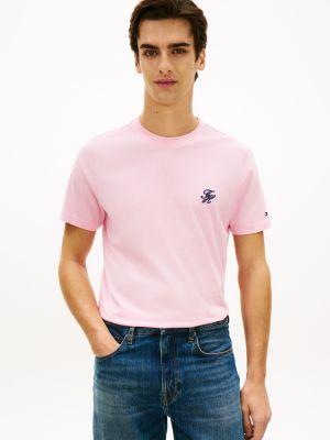 Embroidered Script Monogram T-Shirt Product Image
