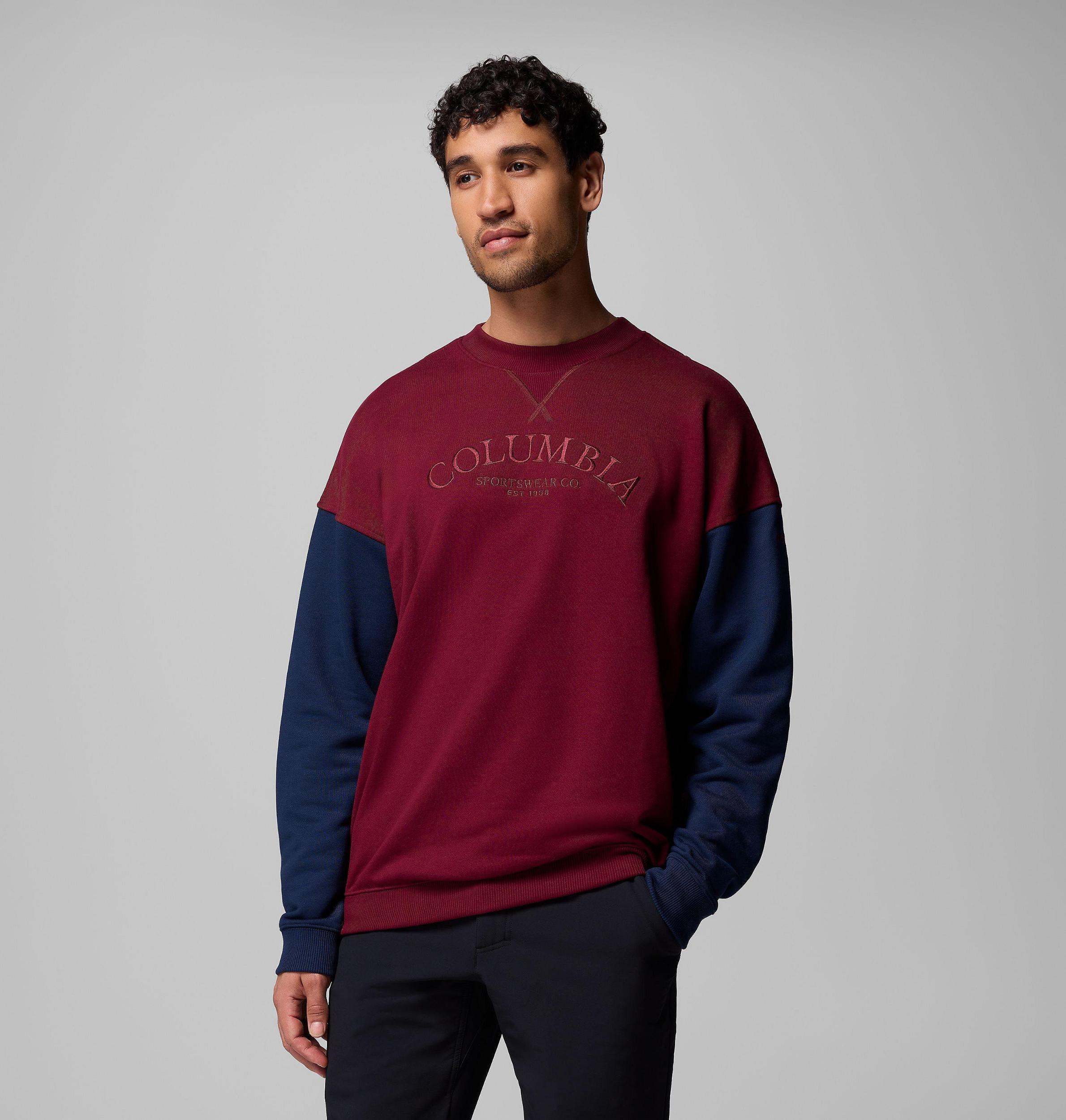 Columbia Mens Bugasweat Graphic Crew- Product Image