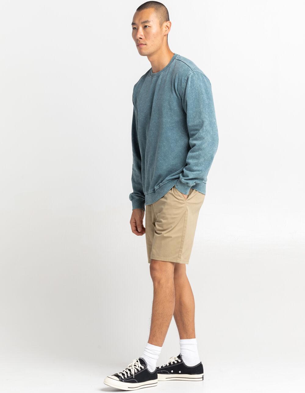 RSQ Mens Mid Length  9" Chino Shorts - DESERT Product Image