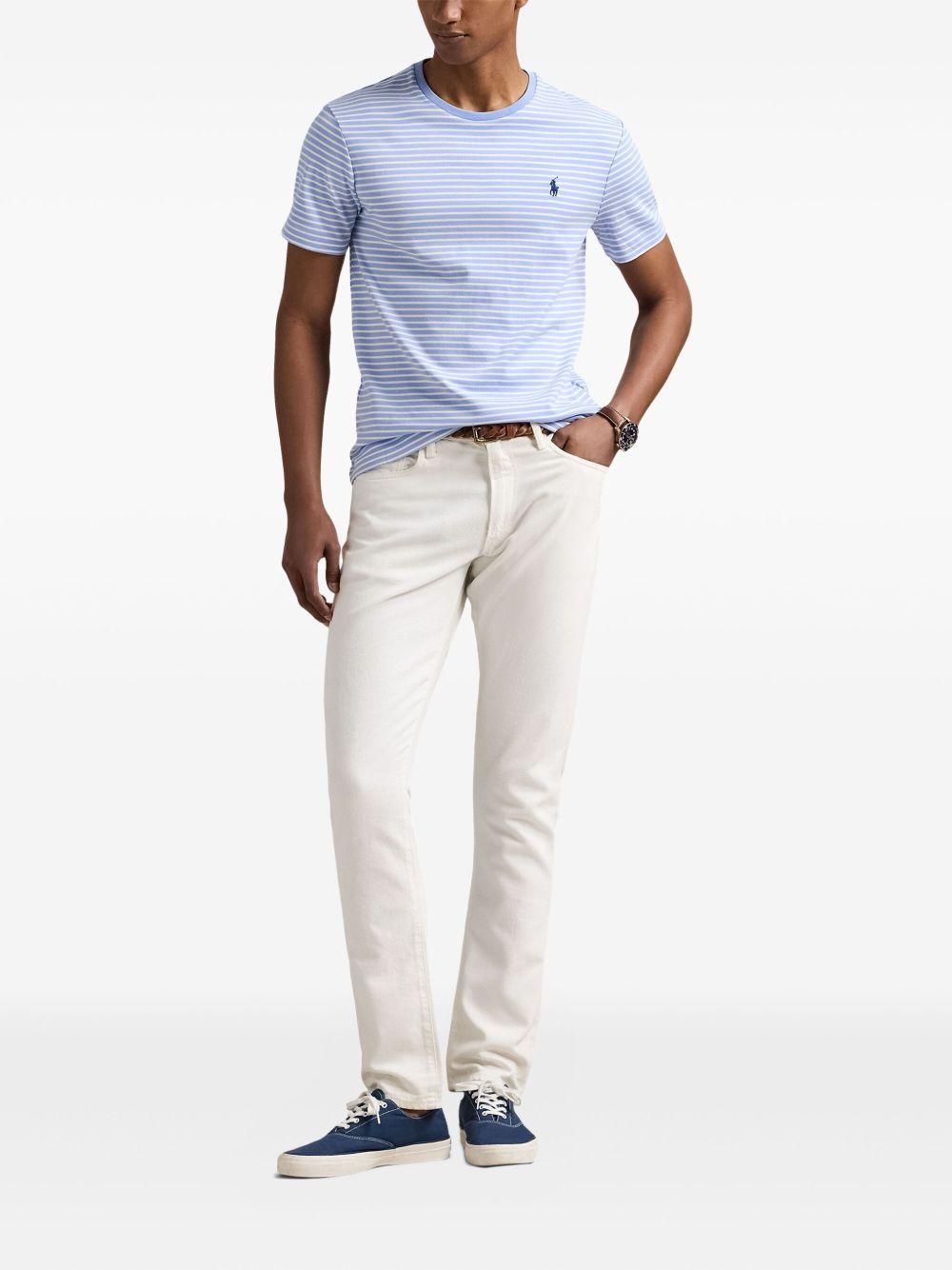 striped crew-neck T-shirt Product Image