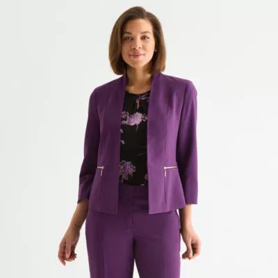 Black Label by Evan-Picone Womens Classic Fit Suit Jacket Product Image