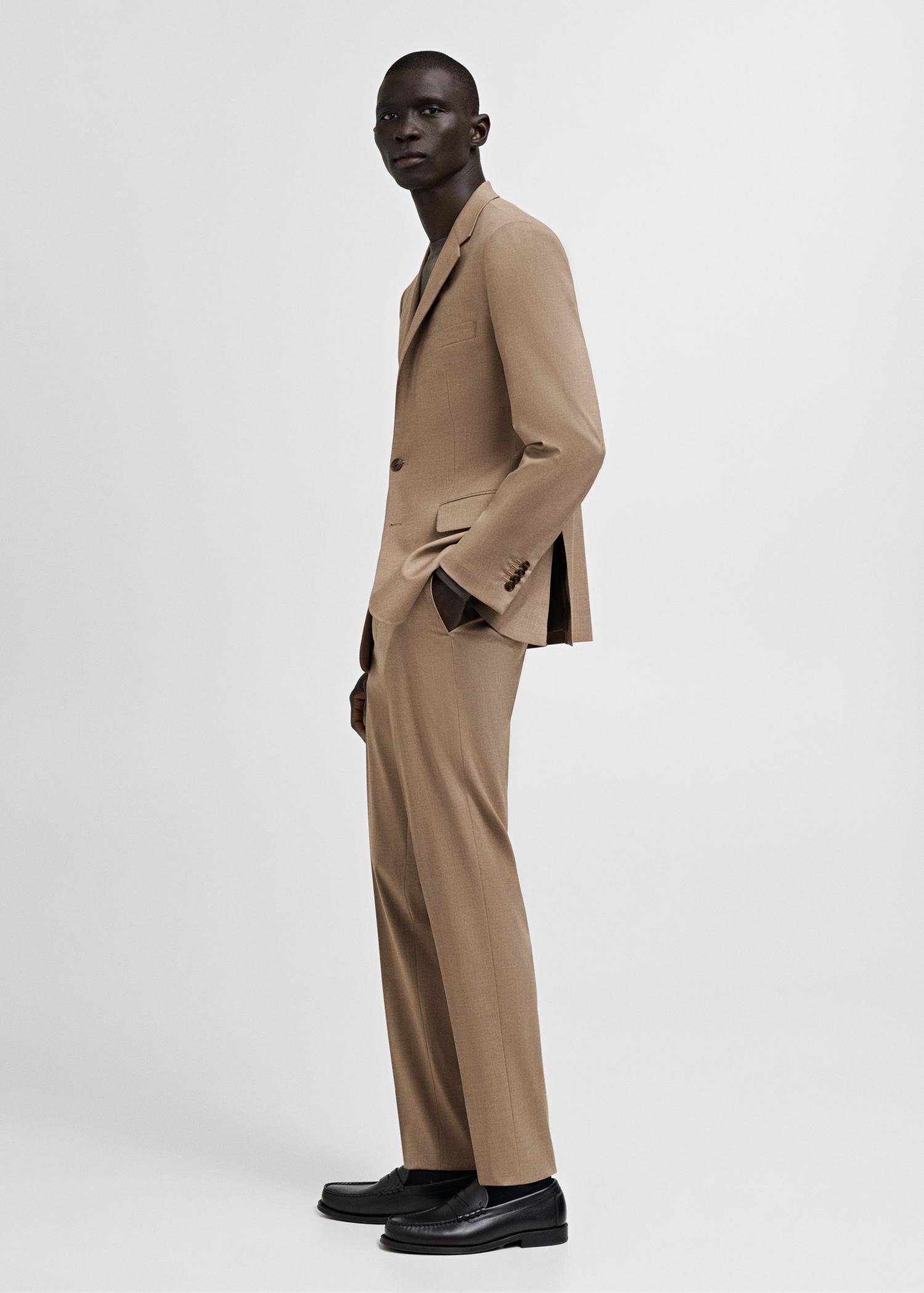 Milan slim-fit suit pants - Men | MANGO USA Product Image