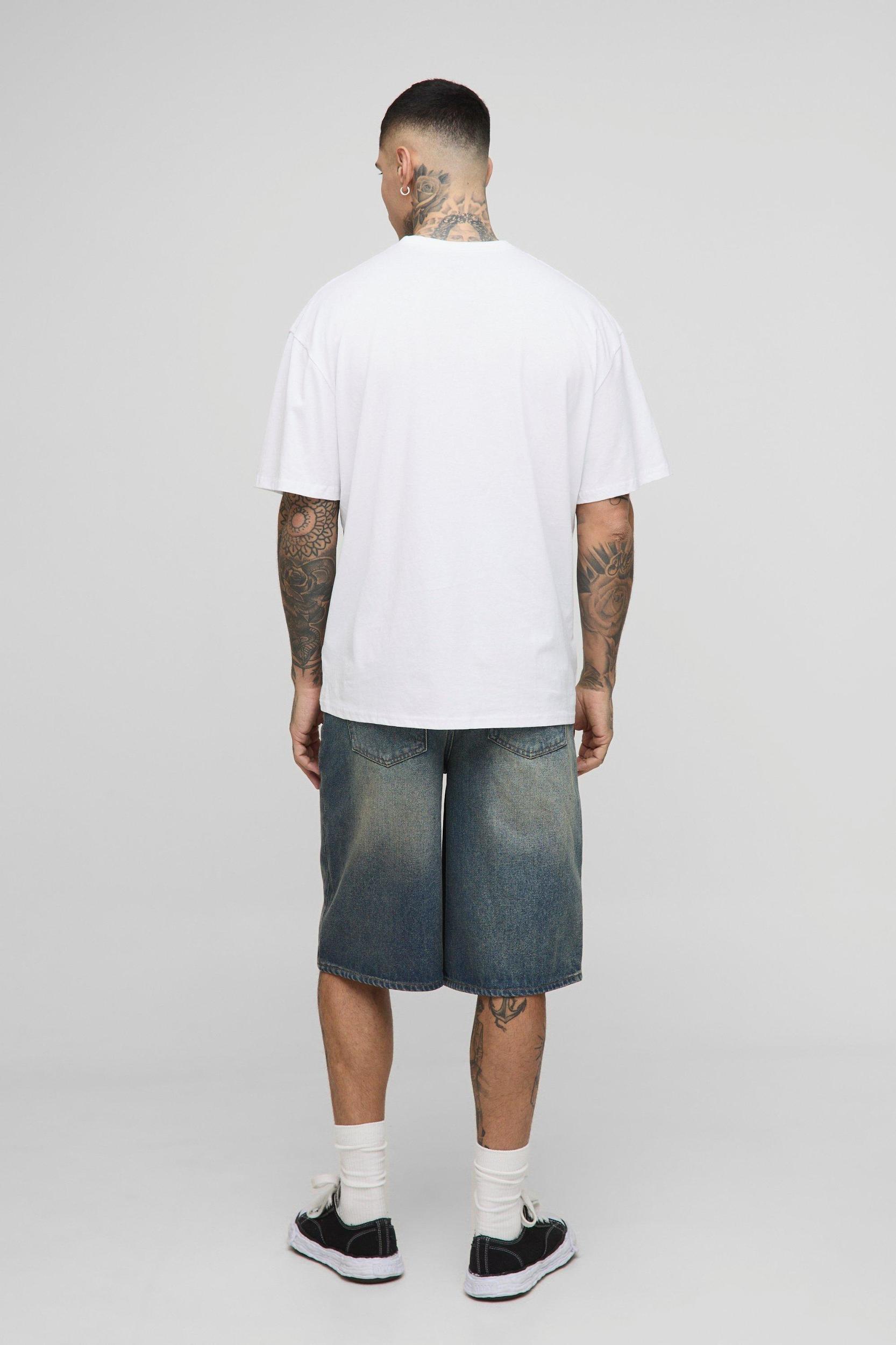 Tall Oversized No Doubt License Print T-Shirt | boohooMAN USA Product Image