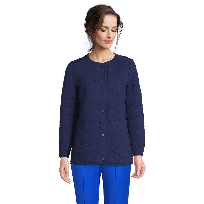 Women's Lands' End Insulated Cotton Long Jacket,  Product Image