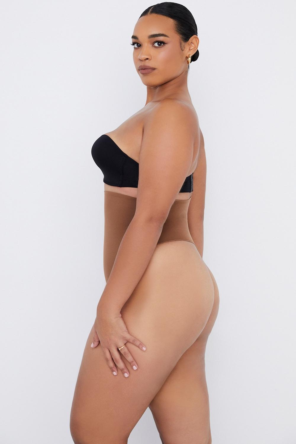  sculpting high waist thong mocha Product Image