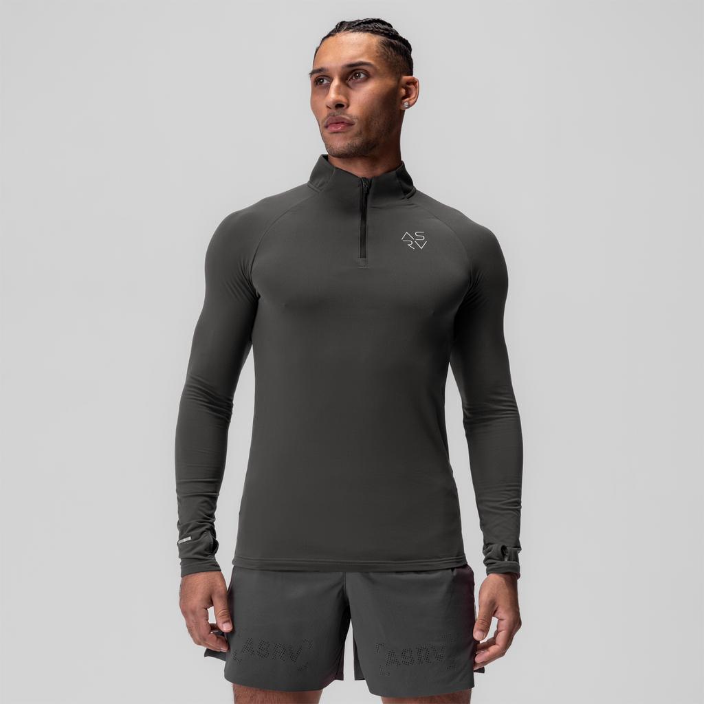 0906. Thermal Training Quarter Zip - Nightshade "Cyber" Product Image