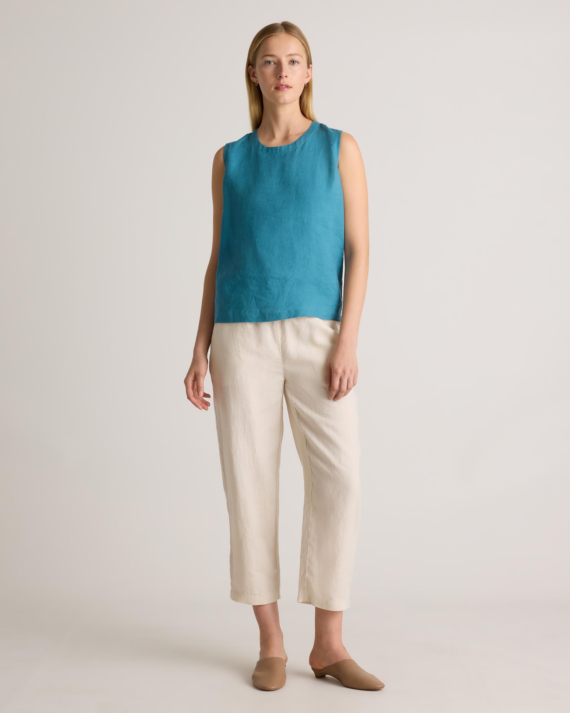 Quince | Women's 100% European Linen Tank Top Product Image