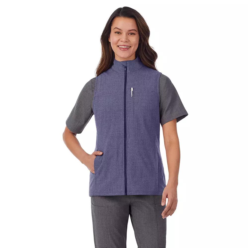 Women's Cuddl Duds® Scrubs 5-Pocket Lined Vest,  Product Image