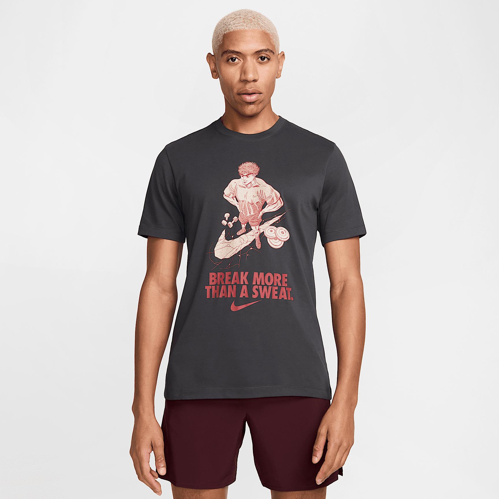 Nike Men's Dri-FIT Fitness T-Shirt Product Image