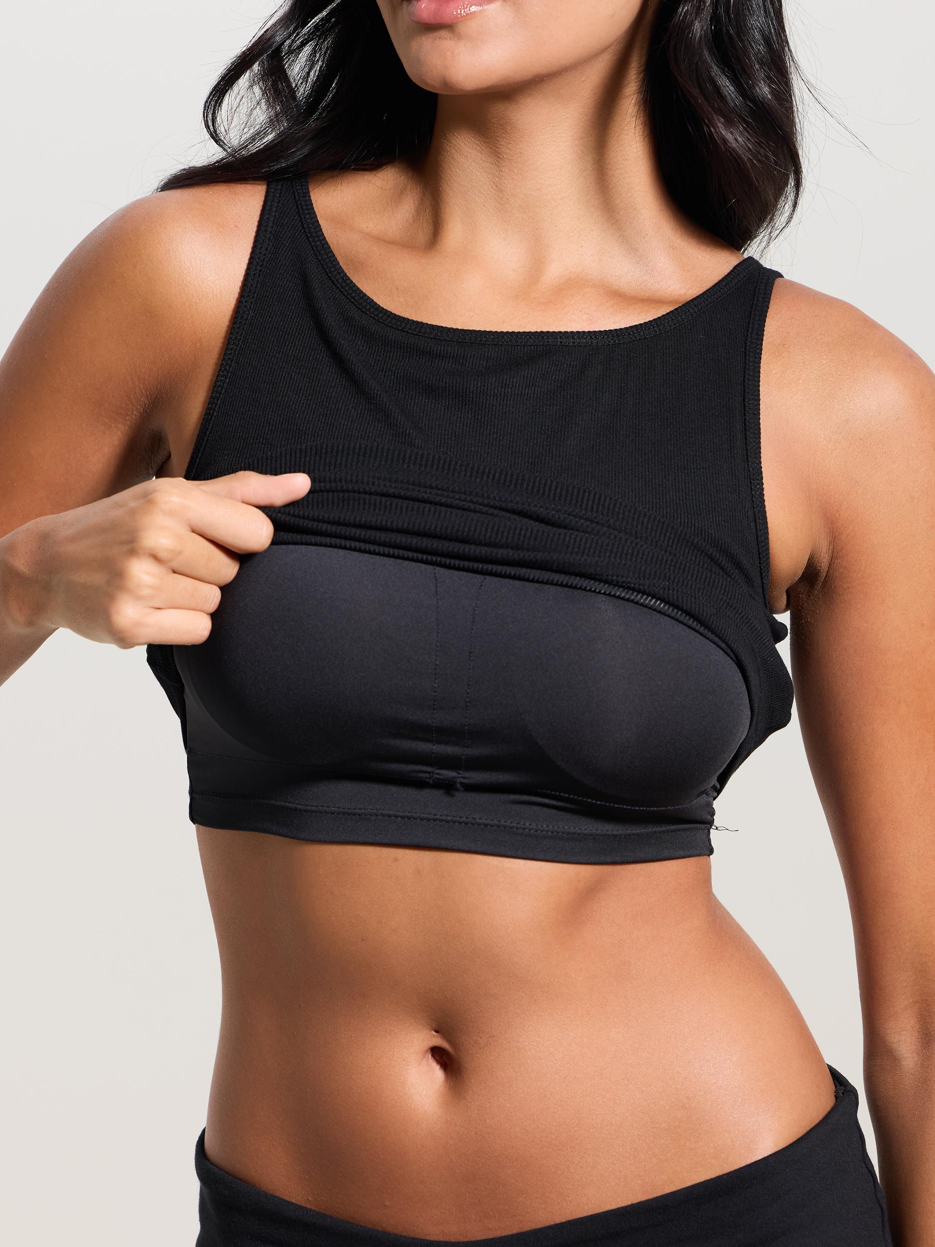 Ribbed Dainty Boat Neck Brami Product Image