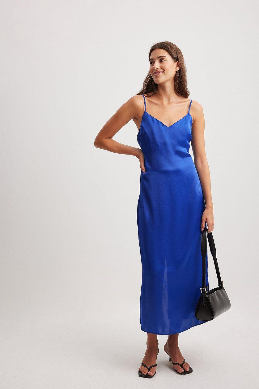 Satin Slip Dress Product Image