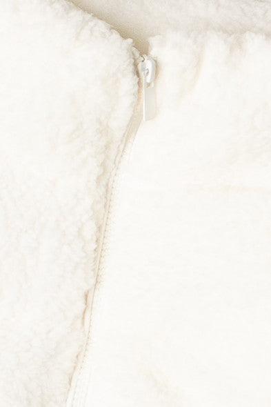 Faux Sherpa Puffer Vest Product Image