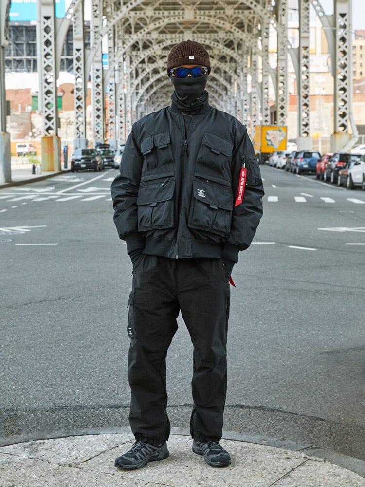 MULTI POCKET BOMBER JACKET Male Product Image