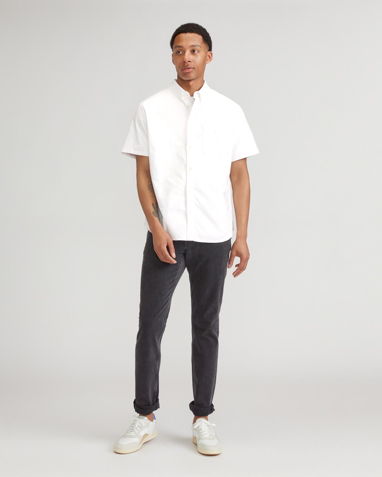 Mens Organic Short Sleeve Oxford Shirt by Everlane Product Image