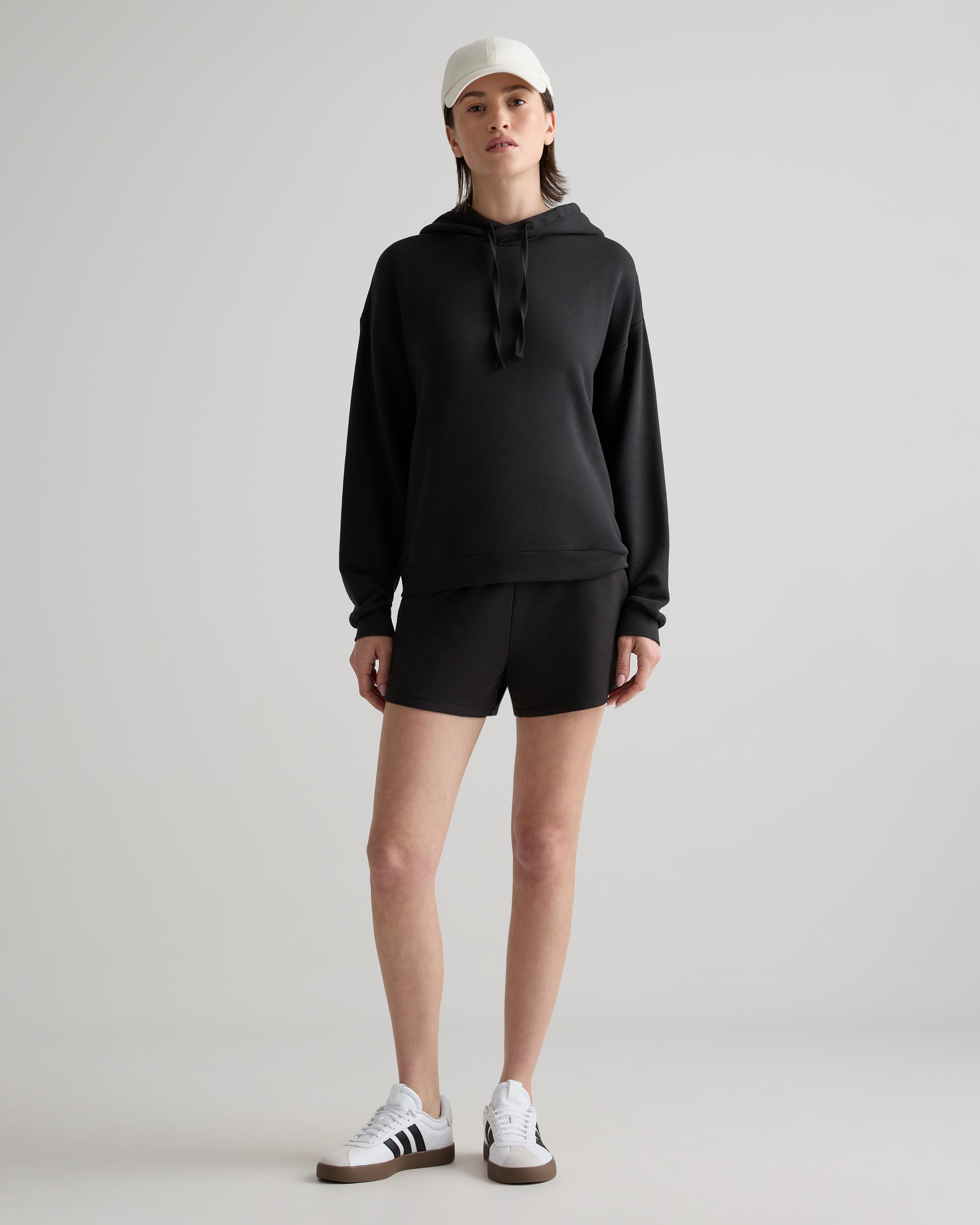 Quince | Women's SuperSoft Fleece Pullover Hoodie Sweatshirt Size XL, Lenzing Modal Product Image