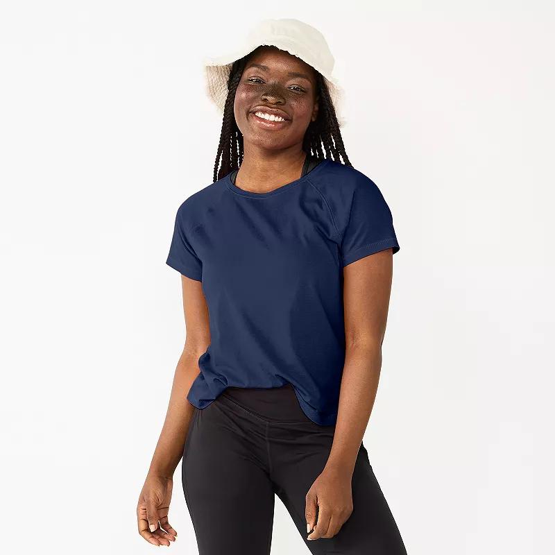 Women's Tek Gear® Essential Core Raglan Tee,  Product Image