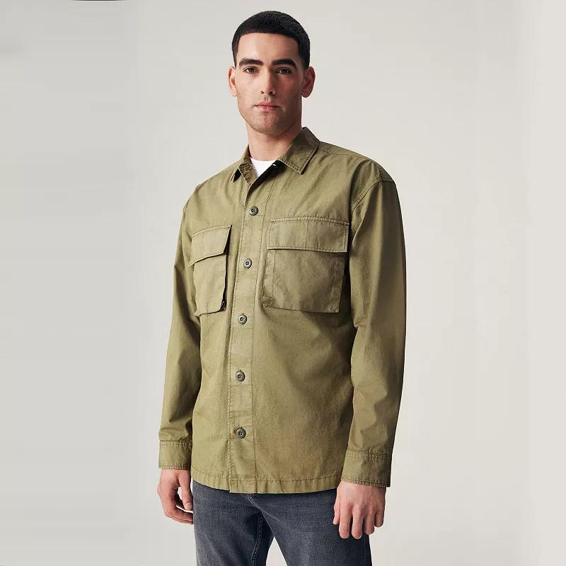 Men's NEXT Double Pocket Poplin Shirt,  Product Image