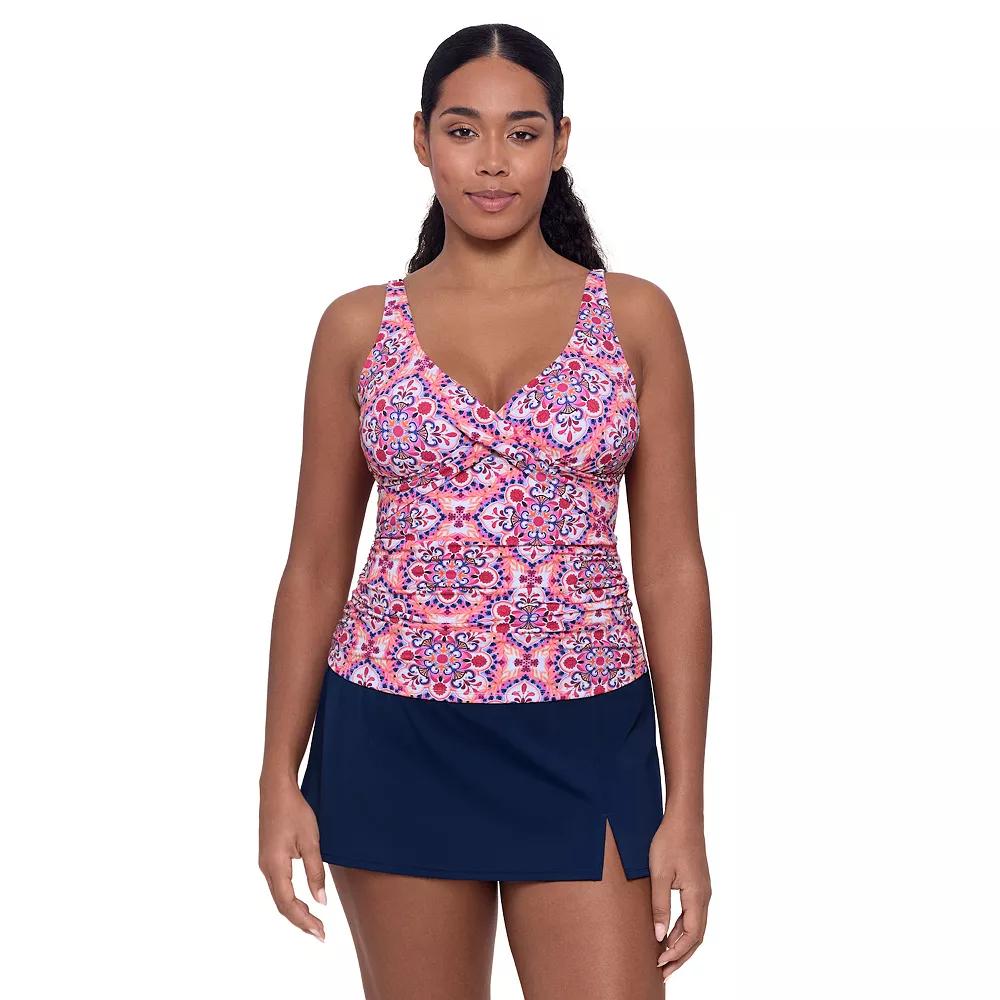 Womens Bal Harbour Crossover Tankini Top Product Image