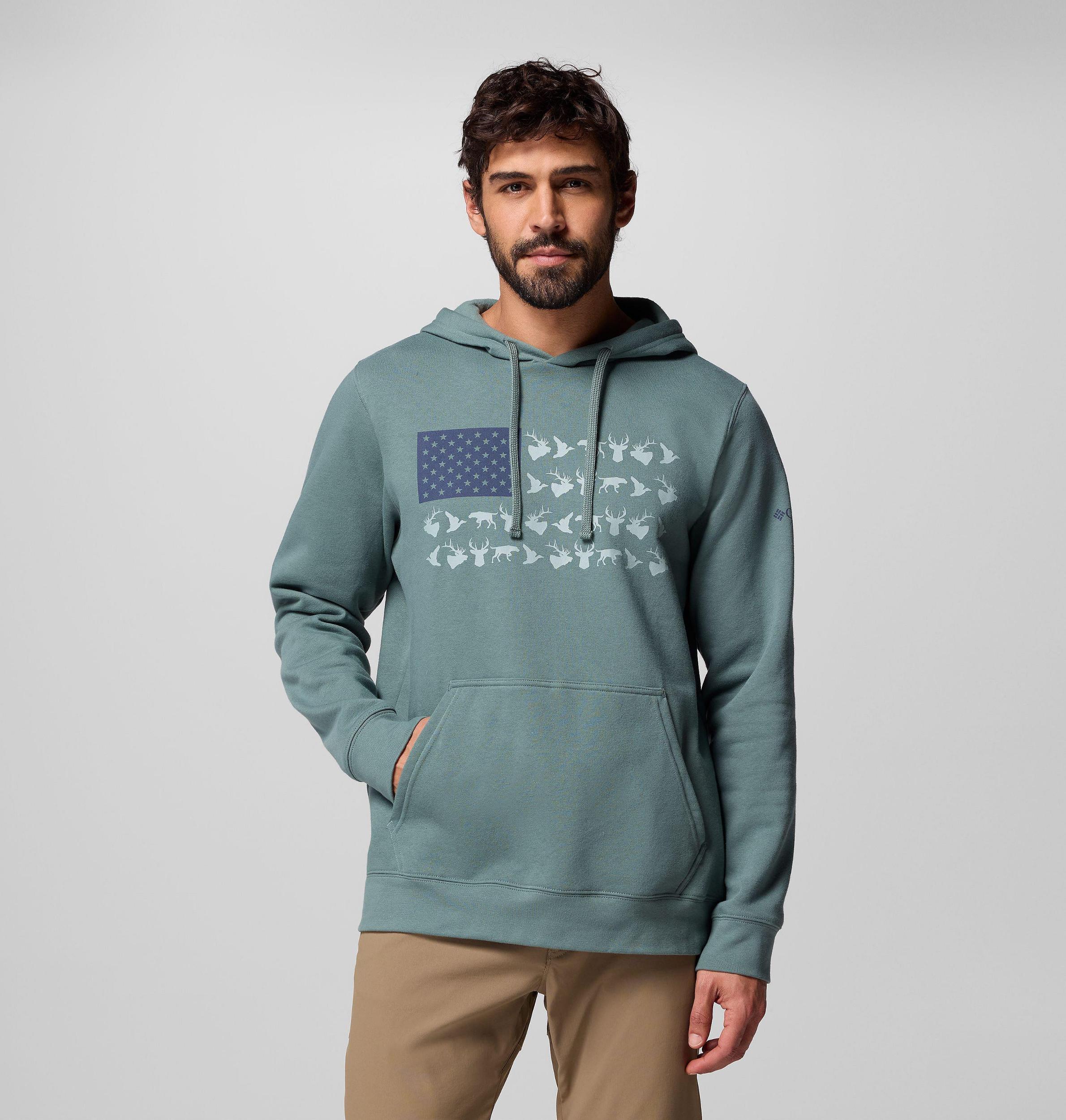 Columbia Mens PHG Game Flag II Hoodie- Product Image