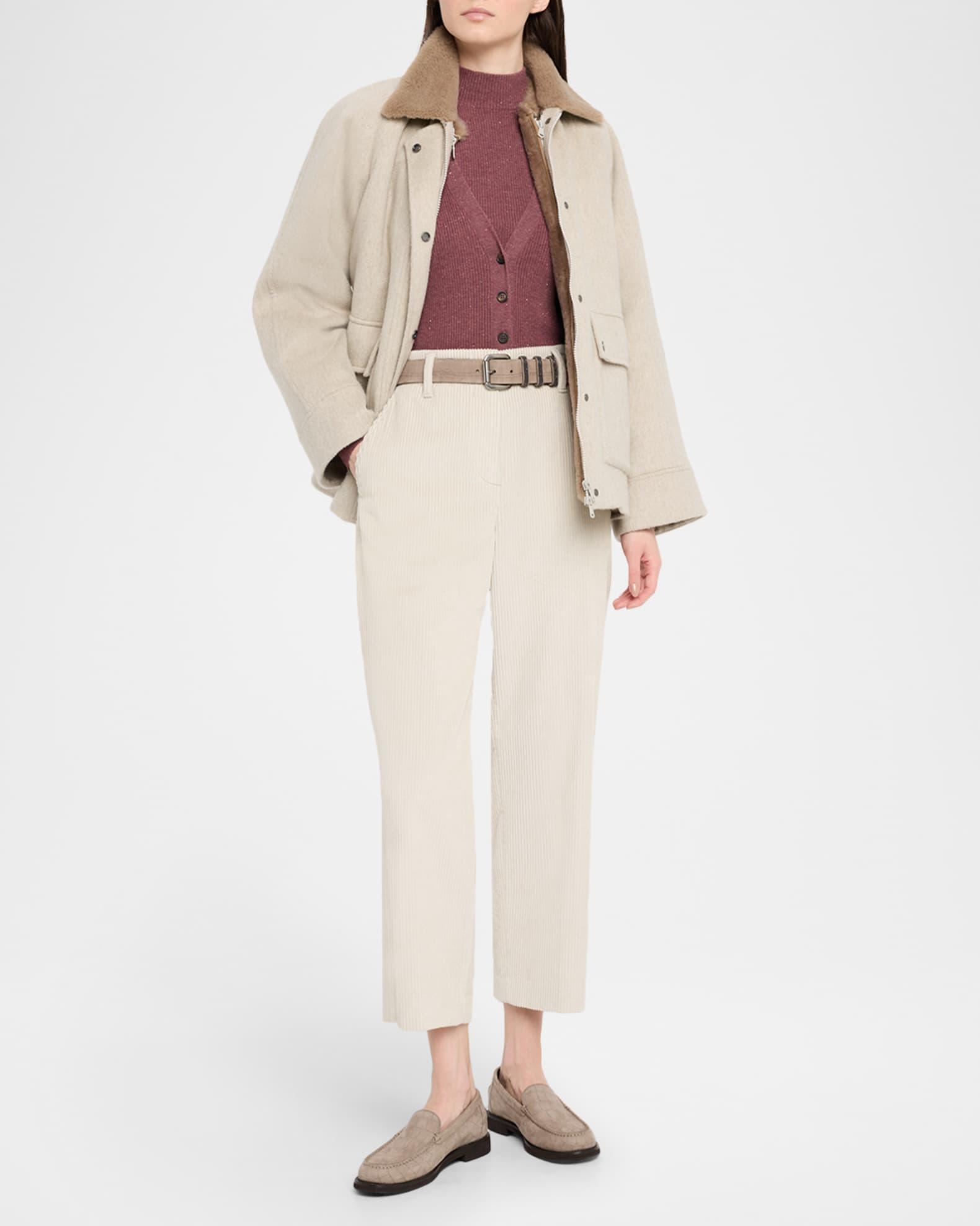 Metallic Cashmere Rib Knit Tank Top Product Image