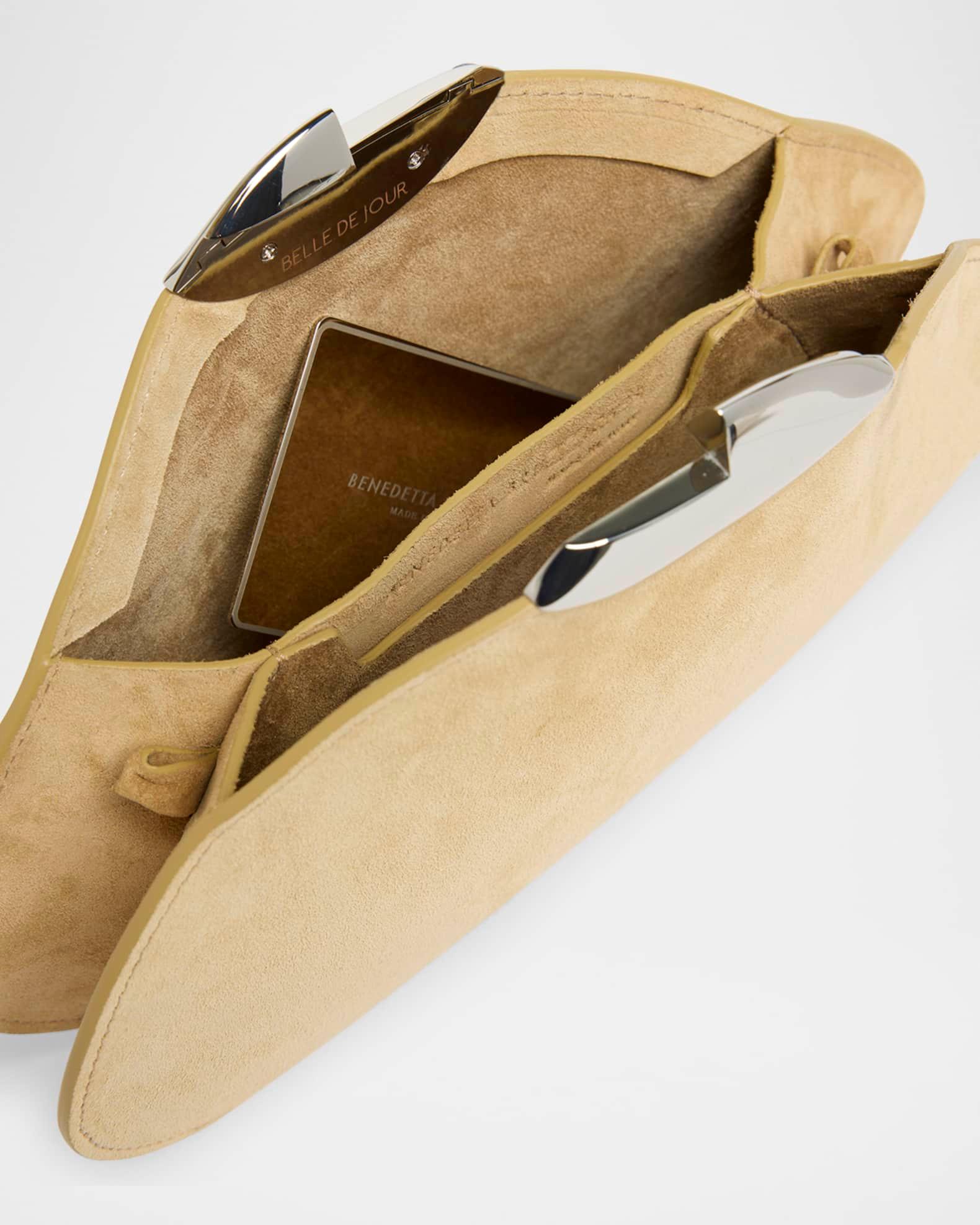 Belle de Jour Suede Clutch Bag Product Image