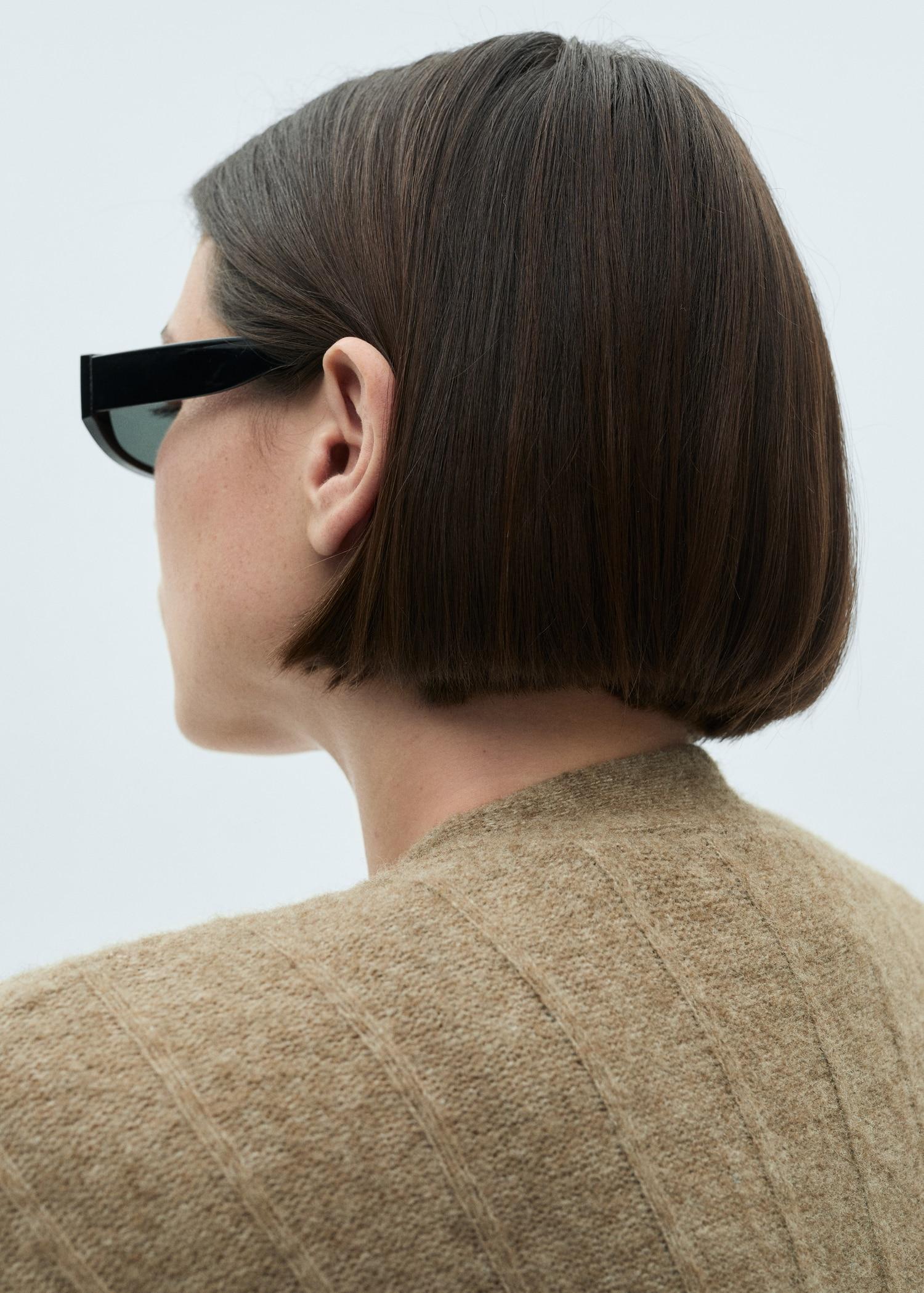 Buttoned long cardigan - Women | MANGO USA Product Image