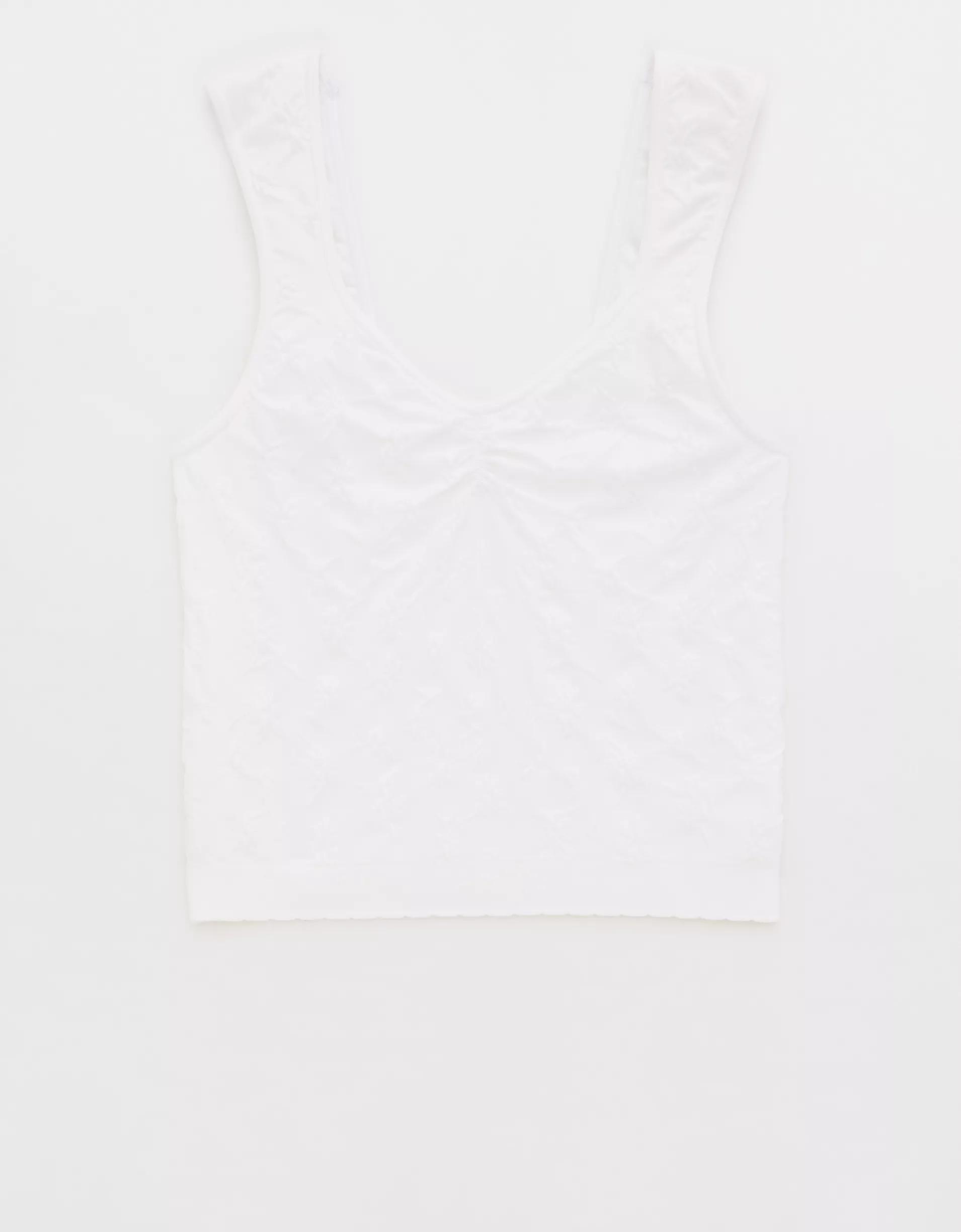 Superchill Seamless Floral Jacquard Bra Top Product Image