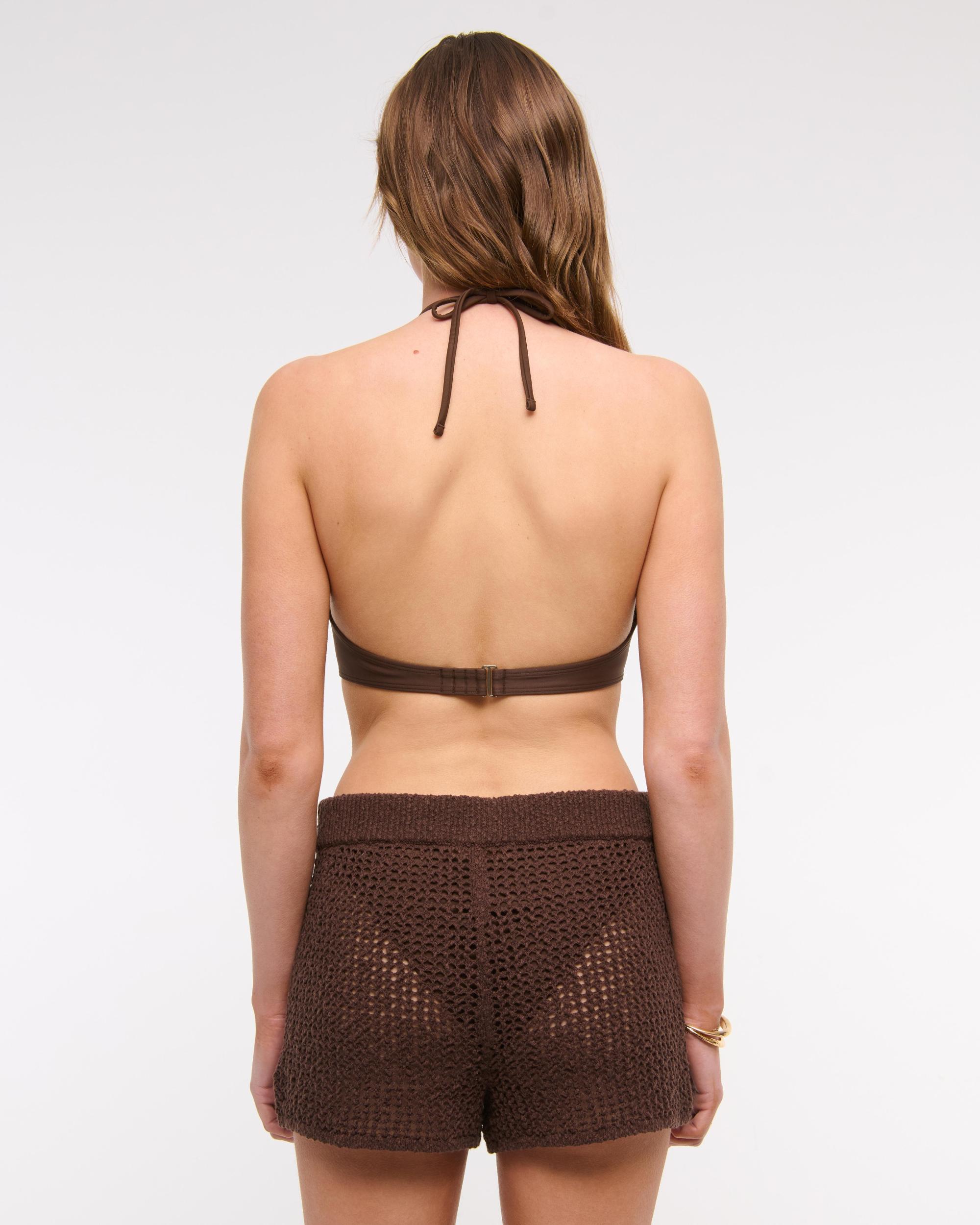 Crochet-Style Coverup Short Product Image