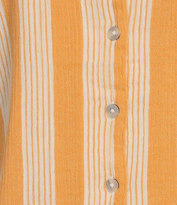 Rip Curl Premium Surf Striped Short Sleeve Button Front Coordinating Shirt Product Image